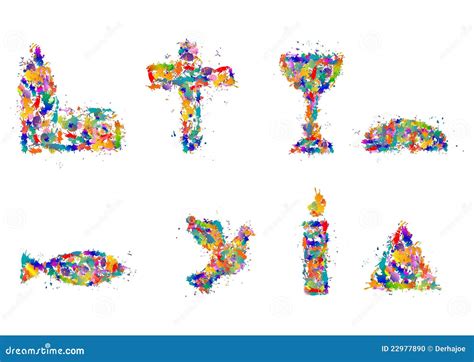 Christian Symbols Stock Photo - Image: 22977890