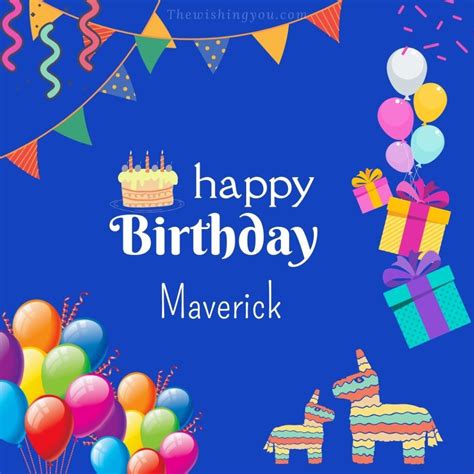 100+ HD Happy Birthday Maverick Cake Images And Shayari