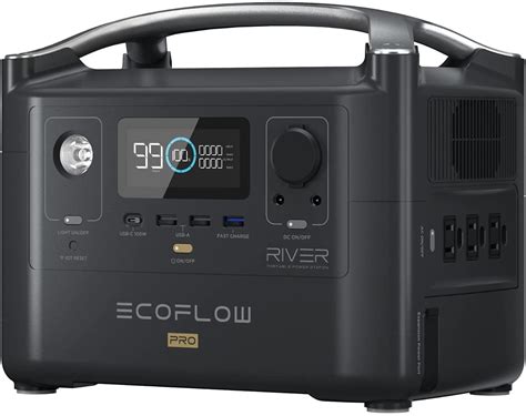 Buy EcoFlow RIVER Pro Portable Power Station 720Wh Capacity,Solar ...