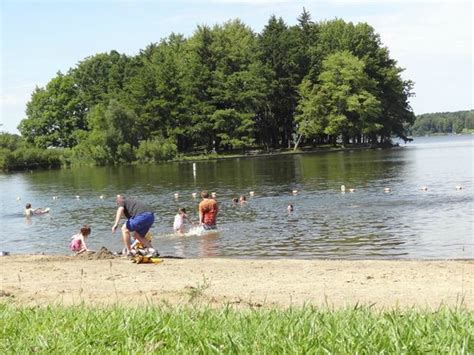 View of Pymatuning Lake from Jamestown Campground Site 623 - Picture of ...