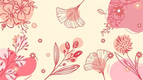 Girly Flower Background in EPS, JPG, PNG, Illustrator, SVG - Download ...