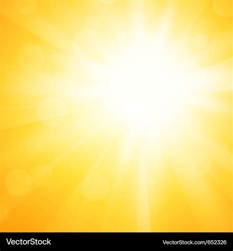 Yellow sun background Royalty Free Vector Image