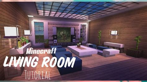 Minecraft Modern Living Room Tutorial