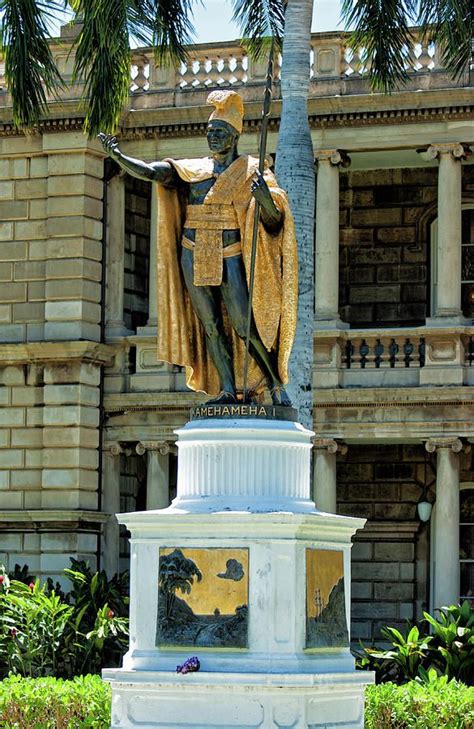 King Kamehameha Statue by Maria Keady | King kamehameha, Kamehameha, Statue