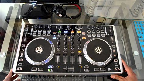 Numark N4 Digital DJ Controller Review - YouTube