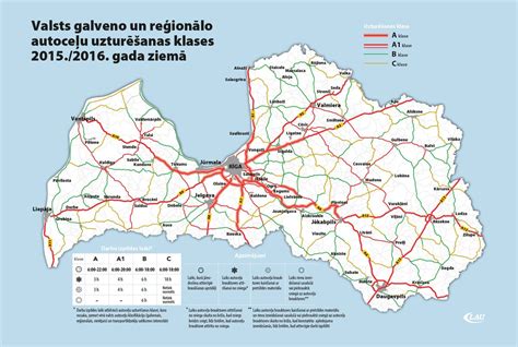 Latvijas Ceļu Karte Vidzeme - Foto Kolekcija