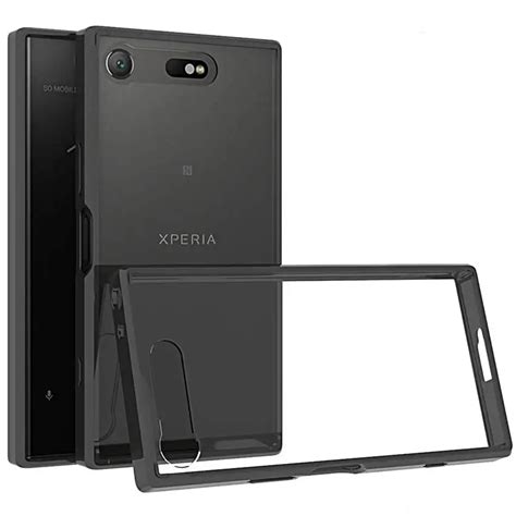 Soft Silicon TPU/PC Case For Sony Xperia XZ1 Compact Fundas Coque ...