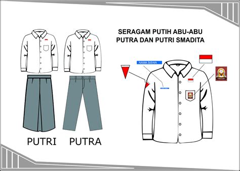 Desain Seragam Sekolah – SMAS Diponegoro Tumpang