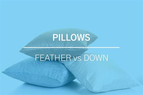 Feather Pillows vs Down Pillows: Which One Is Better? | Elite Rest