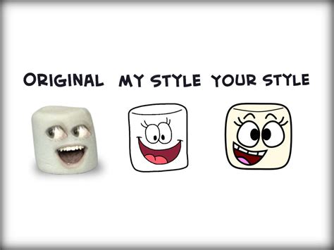 My Style of Marshmallow - Annoying Orange by MarioWiggle on DeviantArt