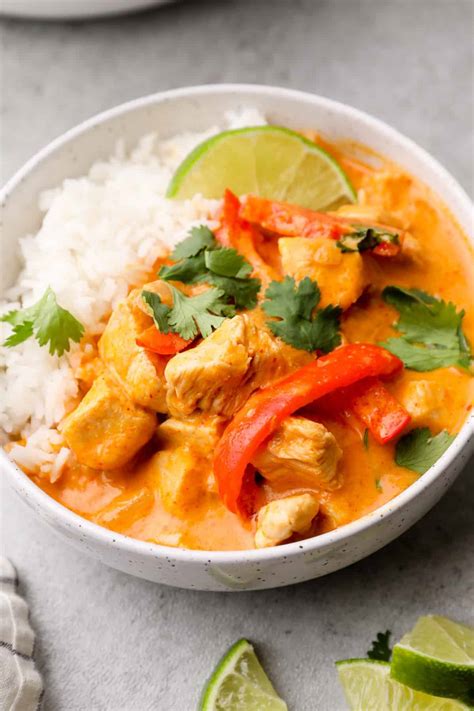 Thai Red Curry Chicken - Easy Chicken Recipes