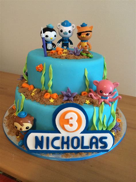 Octonauts cake for Nicholas. | Happy birthday cake pictures, Octonauts ...