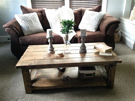 DIY Rustic "X" Coffee Table | Ana White