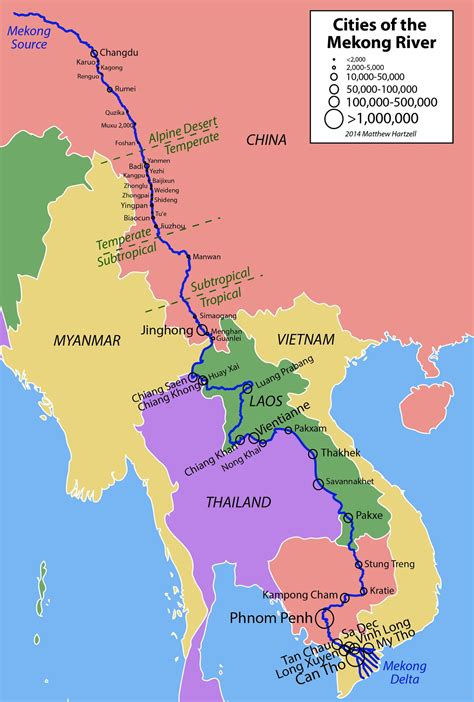 Mekong Map | World Geography, Map, Asia Map