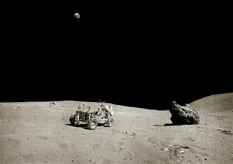 Apollo 16 Lunar Rover Photograph by Nasa/detlev Van Ravenswaay - Fine ...