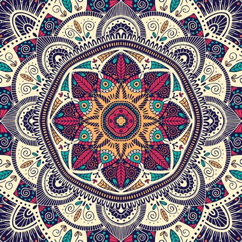 Colorful ornamental floral mandala 691701 Vector Art at Vecteezy