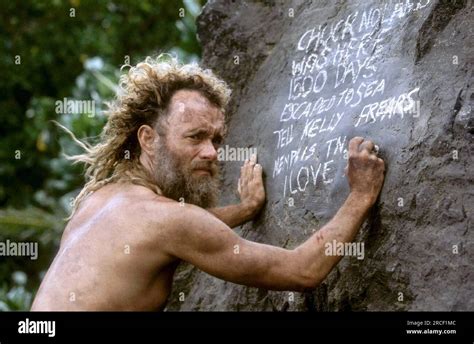 Cast Away movie Tom Hanks Stock Photo - Alamy