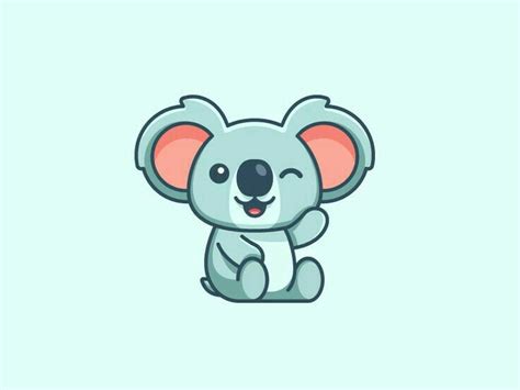 Pin by Ss on My own cute things | Cute cartoon drawings, Koala drawing ...