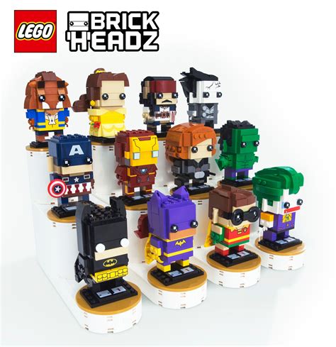 Lego Brick Headz | Idées lego, Lego, Jeu jouet