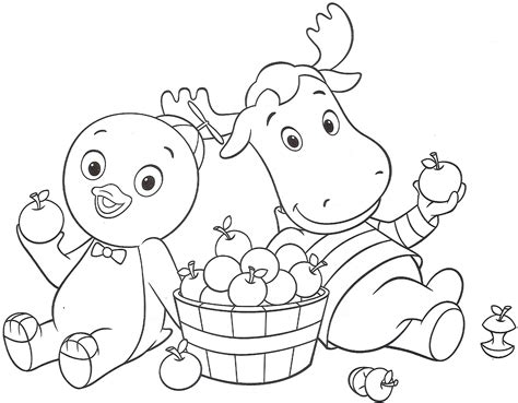 Backyardigans Coloring Printables