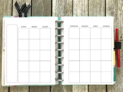 Happy Planner Classic Size Monthly Printable | Etsy