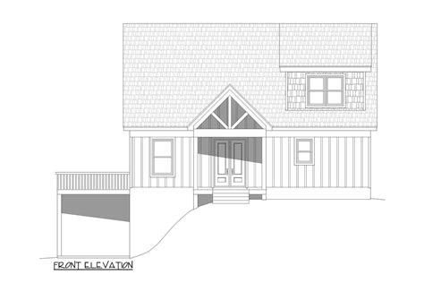 2-Story Lake House House Plan with Lower Level Expansion - 680165VR ...