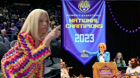 “Don't dress like her” - LSU fans celebrating “Dress like Kim Mulkey ...