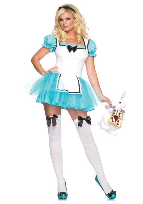 Enchanted Alice In Wonderland Sexy Costume - Mr. Costumes