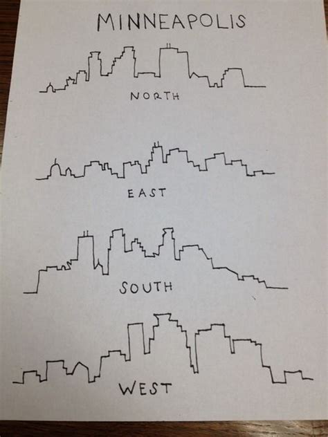 Minneapolis skyline | Minnesota tattoo, Minneapolis skyline, Skyline tattoo