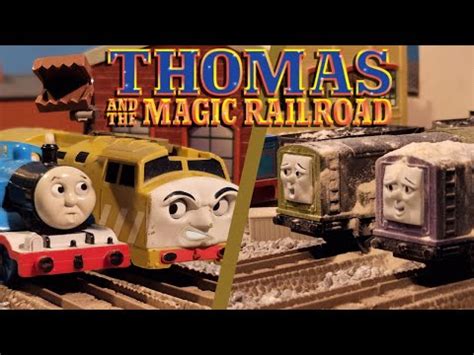 Thomas And The Magic Railroad: Diesel 10 Arrives & The Legend Scenes ...