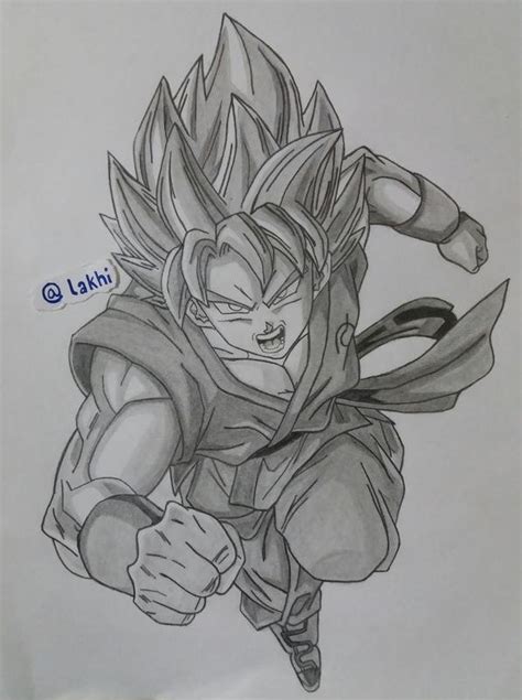 Goku Drawings In Pencil