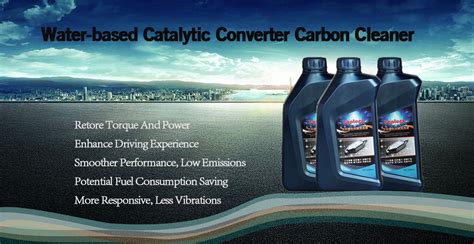 Engine Catalytic Converter Catalyst Carbon Cleaner Cleaning