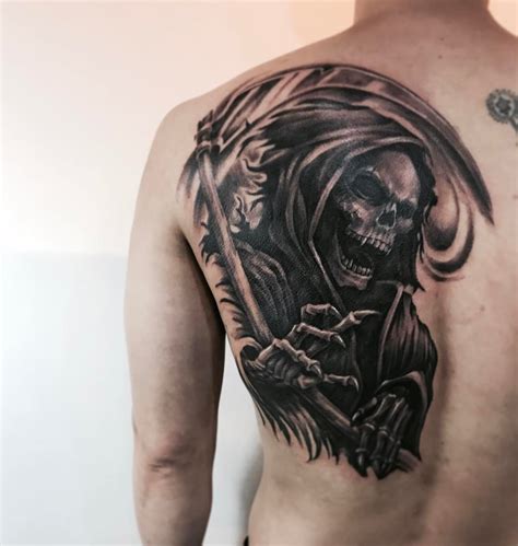 95+ Best Grim Reaper Tattoo Designs & Meanings - (2019)