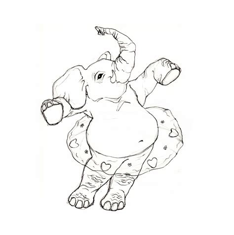 Elephant Trunk Drawing at GetDrawings | Free download