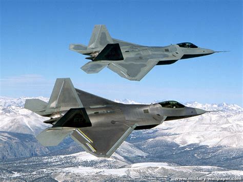 FULL WALLPAPER: F-22 Raptor Military Jet Fighter Wallpaper