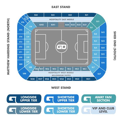 Stamford Bridge Seating Plan - Seating plans of Sport arenas around the ...