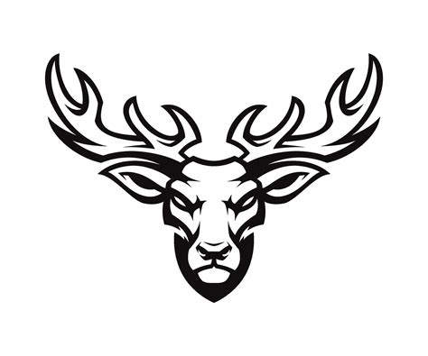 Deer Vector Logo 5885156 Vector Art at Vecteezy