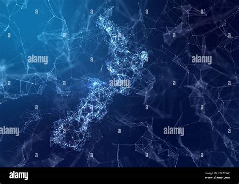 Map of new zealand series hi-res stock photography and images - Alamy