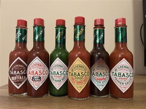 We Ranked 6 Flavors of Tabasco Hot Sauce From Best to Worst | Cheapism.com