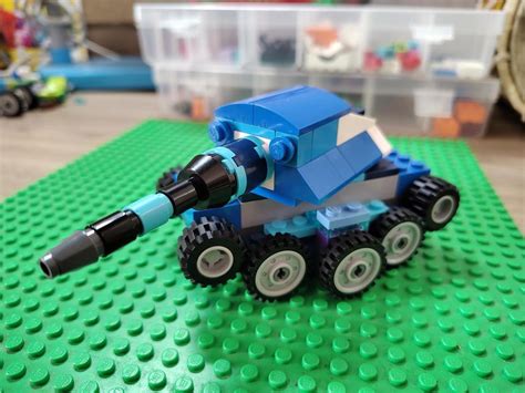 LEGO MOC Tank by builderboy2468 | Rebrickable - Build with LEGO