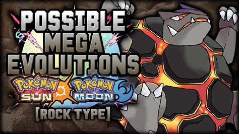 New Mega Evolutions In Pokemon Sun And Moon [Rock Types] - YouTube