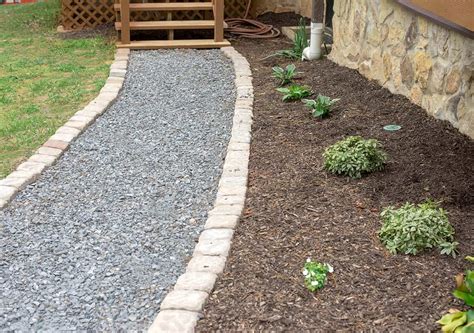 how to make a walkway with gravel - Elois Smothers