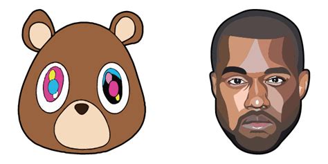 Kanye West Graduation Bear Logo