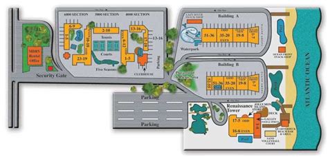 Myrtle Beach Resort Map | Living Room Design 2020