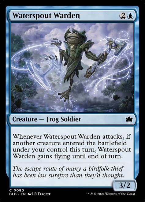 Waterspout Warden Bloomburrow | Magic | CardTrader