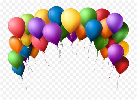 Birthday Balloon Images - Transparent Background Birthday Balloons ...