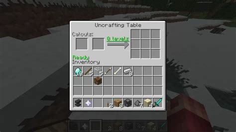 Uncrafting Table Mod for Minecraft 1.12.2/1.11.2/1.10.2 | MinecraftSix