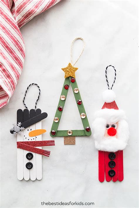 Christmas Crafts From Popsicle Sticks | Christmas Day