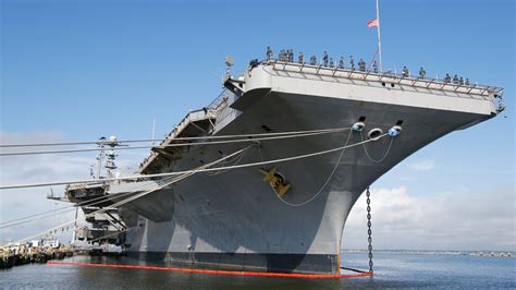 USS George Washington crew members allowed to move off ship after 4 ...