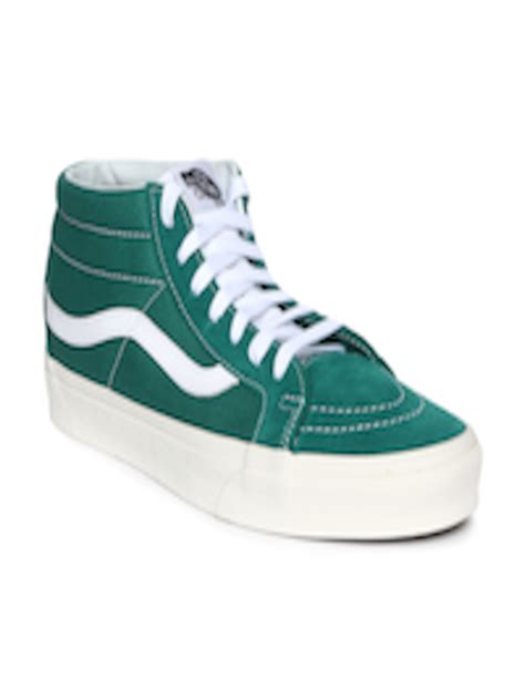 Buy Vans Unisex Green SK8 High Top Sneakers - Casual Shoes for Unisex ...